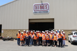 Apprentices celebrated at Kings Rutherford Family Day