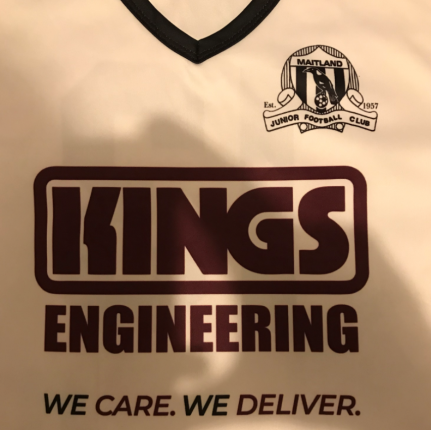 Kings Supports Maitland Junior Soccer